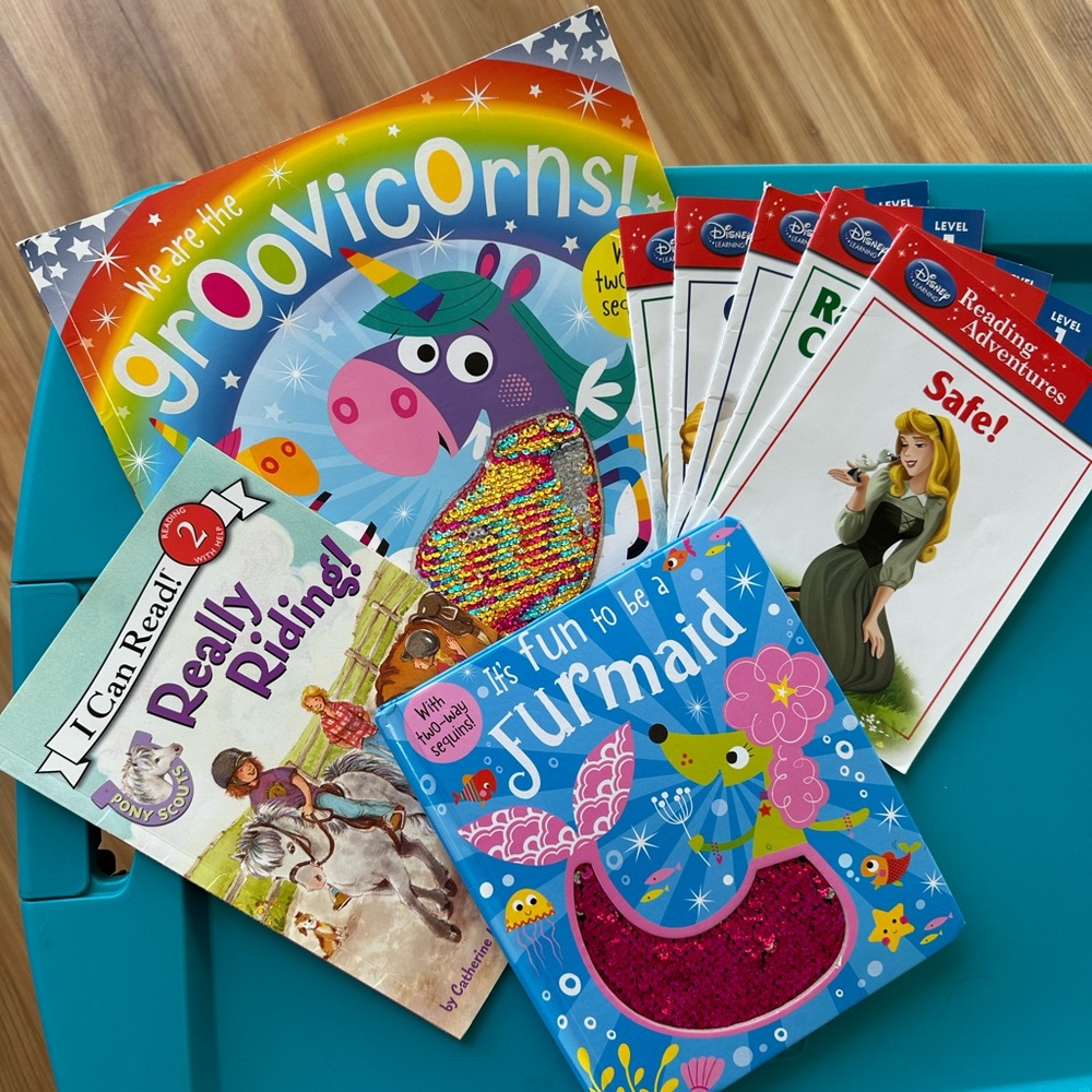 Assortment of children’s books (8 books total)